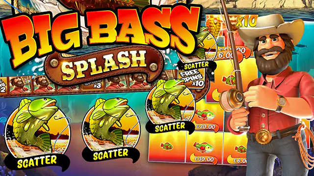 Сайт Big Bass Splash