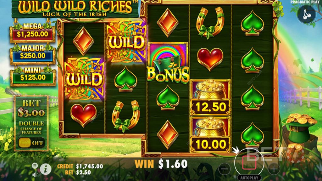 Wild Wild Riches скриншот слота